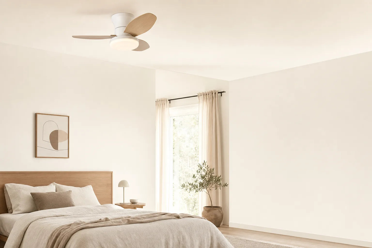 Ventilateur Stilla dans une chambre