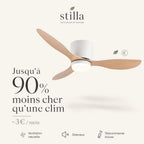 Jusqu'à 90% moins cher qu'une clim