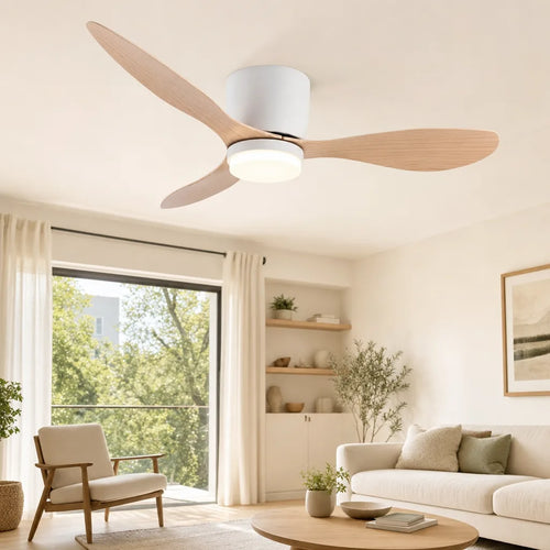 Ventilateur Halo dans un salon