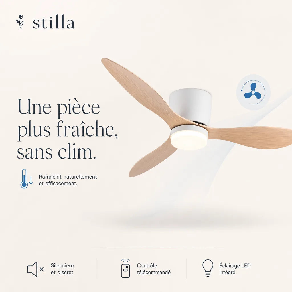 Une pièce plus fraîche sans clim