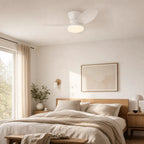 Ventilateur Nord blanc dans une chambre